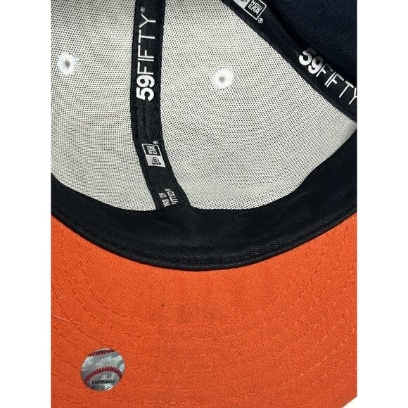 New Era Detroit Tigers 59 fifty Hat Mens 7 5/8 Genuine Merchandise Colorblock - Picture 13 of 13